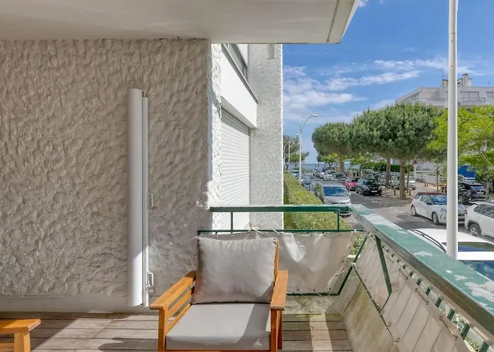 Vue : L'escale Bauloise Апартаменты